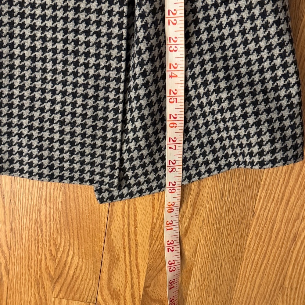 Max Mara 100% Pure New Wool Houndtooth Blazer, Small, made in Italy - Picture 9 of 9